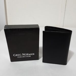 Greg Norman‎ Collection Black Card & Currency Holder